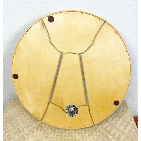 MaLeck Wingate Wooden Pineapple Carved Round Tray 1982 Wall Hanging MCM 14” GUC - Picture 2 of 5